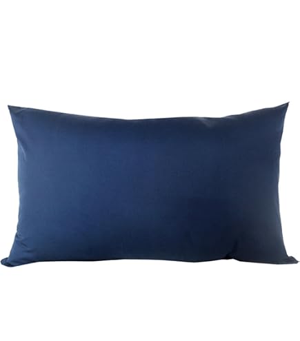 Vielit Federa per Cuscino per Divano, 50 x 50 cm, Colore Bianco, Morbida, Set da 2 Federe in Microfibra, Con Certificato Ecologico, Resistente Ipoallergenico