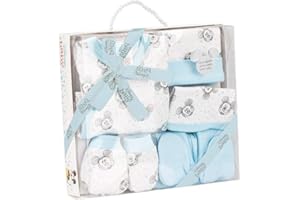 Interbaby Set Ensemble Nouveau-Né Disney Mickey Mouse Bleu SET-D2-01