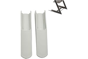 Hxeternal Erweitertes Gleiterset kompatibel für Stokke Tripp Trapp Hochstuhl - Kompatibel mit Tripp Trapp Modellen nach Mai 2006 (Gletscher Grün)
