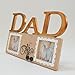 Giftgarden Photo Frame - New Resin Picture Frames Beautiful DAD Multi Photo Frames for Home Decor Frames 2x2-Inch