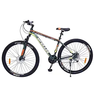 UPGRADE Cycle Sound 900 with Disc Brake, Front Suspension and 21 Speed Shimano Gear, Ideal for: Adults I Frame Size: 18