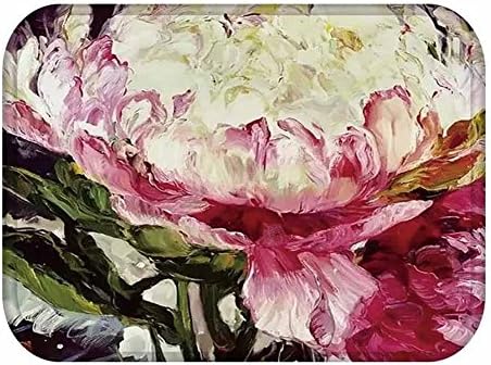 Yuan Futian 3D digital printing Art seasons flowers Kitchen Mat Anti Fatigue Mat Standing Desk Mats Garages , 03 , 40cm*60cm/15.7"*23.6"