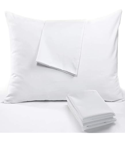 Welldora Kussenhoes ǀ 2-delig Premium Mijtwerend 80 x 80 ǀ Geteste Allergievriendelijke Kussenovertrek met Ritssluiting ǀ Allergiebeddengoed