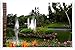 Produktbild Metall Poster Blechschilderplatte Blechschild Plakat Fountain Pond Garden Registration Flowers Yellow Brightly 60434 Retro Weinlese Kunstdrucke by hamgaacaan (20x30cm)