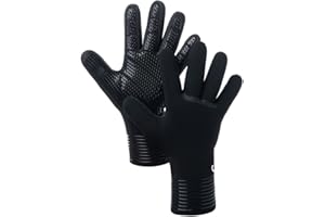 C SKINS C-Skins Adult Wired 3mm Black Gloves Neoprene Surfing Kayaking Canoe SUP