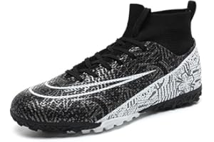 DHOVOR Football Boots Mens Astro Turf Football Boots Teenager Profession Athletics Football Trainers Indoor Soccer Shoes