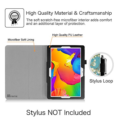 Fintie Folio Kunstleder Hülle Tasche Schutzhülle für 10.1 Zoll Tablet PC Inklusive. XIDO Z120 / X111 / X110 10.1″ Tablet PC, YUNTAB Tablet 10.1 Zoll Tablet PC K107 / K17, BEISTA Tablet PC 10 Zoll, Artizlee 10.1″ Tablet PC ATL-21plus, ACEPAD A101 / A121 - 4