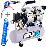 kompressor silent Flüster-Lautstärke von nur ca. 48-50dB! (ca. 90-98% leiser als handelsübliche Kompressoren gleicher Leistung)