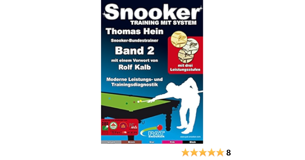 Pat Snooker Band 2 Training Mit System Amazon De Hein Thomas Bucher