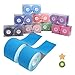 Produktbild Kinesiologie Tape Sport Body Physio Tapeverband 5m x 5cm,8 Farben auswählbar Goalwoo Tape für Nacken Schulter Rücken Arm Ellenbogen Handgelenk Schenkel knie Knöchel Fuß, inkl.freier Haftmagnet