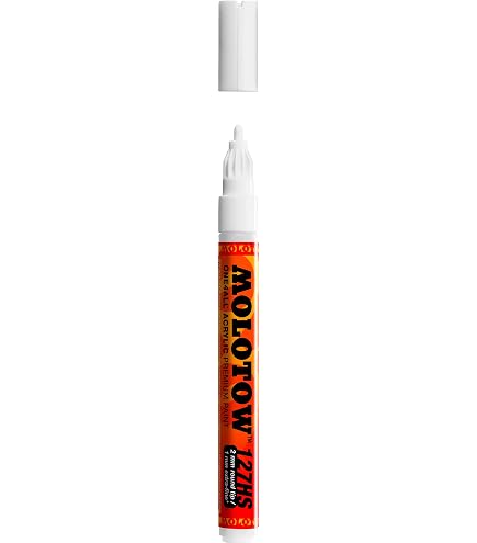 Molotow ONE4ALL-Farbstift Mit 1,5 Mm Crossover-Spitze – Wetterfest, Für Viele Oberflächen Wie Stein, Leder Oder Stoff
