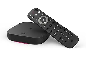 MagentaTV One (2. Generation) | Android TV Box mit WLAN&LAN I MagentaTV mit 150+ HD-Sendern, 4K UHD, HDR, live & zeitversetzt | (Netflix, Disney+, RTL+, DAZN, Wow, Apple TV+) & Google Play Store