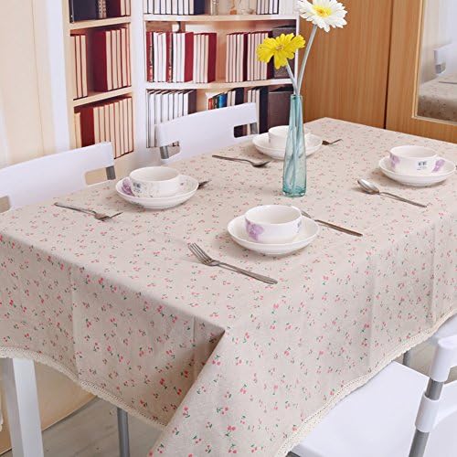 Minimalist bedside table cloth,Table cloth tv table cloth,Computer desk table-cloth,Cotton and linen table cloths-A 140x160cm(55x63inch)