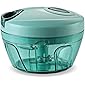 Pigeon by Stovekraft New Handy Mini Plastic Chopper with 3 Blades, Green