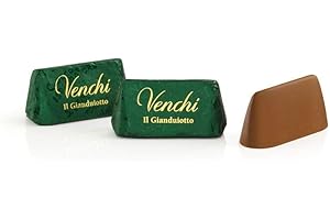 Venchi Gianduiotti Tradicionales, Bombones en Bolsa a Granel, 1 kg - Chocolate con Avellanas Gianduja - Sin Gluten