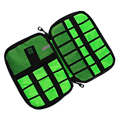 Ciaoed Tragbare Reisetasche Organisator Tasche für elektronisches Zubehör wie Festplatte und Kabel - 2