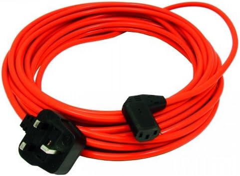 Radvac 12 Meter high visibility orange luxury flex with angled connector - fits Truvox mulitwash models