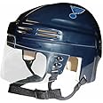 SportStar Mini Hockey Display Helmet — Navy — St. Louis STL