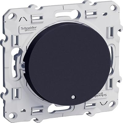 SCHNEIDER ELECTRIC Interrupteur va et vient lumineux avec Led Odace orange