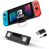 Lioncast Switch Bluetooth Adapter für Switch | Audio Dongle mit Aptx für Bluetooth Kopfhörer & Headset Micro | Nintendo Switc