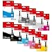 Produktbild 1x Satz Original Tintenpatrone Canon Pixma Pro-1 - PGI-29 PGI29 PGI 29 - C,M,Y,PC,PM,R,MBK,PBK,GGY,GY,LGY,CO + 100 Blatt Ti-Sa Fotocards 10x15 cm 210g glossy -