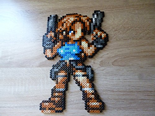 Sprite Lara croft : Tomb raider • Hama Beads • Pixel/art • Perler Beads