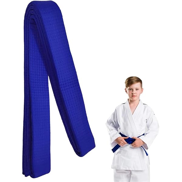 Cintura Arti Marziali 260cm - Per Judo, Karate, Taekwondo, Tessuto Spesso, Bambini E Adulti
