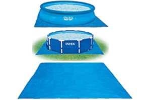 Générique Grand Tapis de Sol pour Piscine Ronde - 472 cm x 472 cm