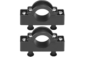 FOXCUP soonbuy 1 par de estabilizadores para kayak, canoa, kayak, canoa, soporte de montaje de nailon, accesorios de repuesto, color negro