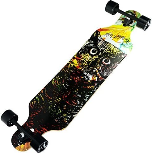 Atom Longboards Atom Drop Through Longboard - 40 , Owl by Atom Longboards