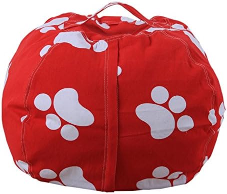 Kybbe Printing Spherical Decoration Extra-Large Stuffed Animal Storage Bean Bag-100% high-density