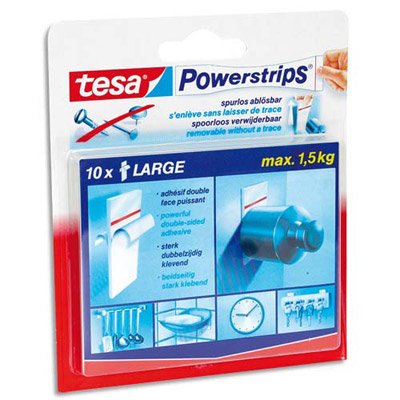 Preisvergleich Produktbild TESA Bande adhésive - powerstrips x 10