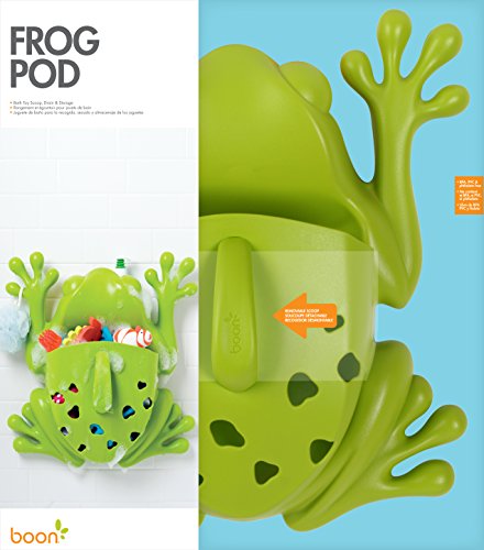 Imagen 7 de Boon - Frog Pod, ranita guarda juguetes de baño (TOMY B405)