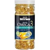 Shiffa Home Omega 3 200X1000 Softgel | Omega 3-6-9 Fatty Acids | Fish Oil, Flaxseed Oil, Primrose Oil | Heart, Dam