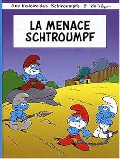 jaquette livre La Menace Schtroumpf