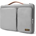 MOCA 360 Protective Laptop Sleeve Bag Case for 12.3 Surface Pro 8/X/7+/7/6/5, 13-inch MacBook Air M1 2018-2021, 13.3 MacBook Pro M1 2016-2021, 12.9-in iPad Pro 5/4/3 Gen (13 Inch, Grey)