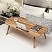 Produktbild Laptoptisch Laptop Ständer Klappbar Betttablett Frühstückstablett Notebooktisch Laptoptablett Lese Tisch schreiben nordic style falten moderne einfach faul kleiner tisch-B 100x50cm(39x20inch)