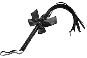 NHPY 1 Pezzi Frustino, Frusta Da Equitazione,， Outdoor Sports Portatile Antiscivolo Simil Pelle Frustino Cavallo,Per Cavallo Performances,Frusta In Pelle Con Frange