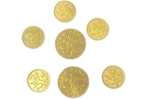 CG COMFORTABLE GOODS Cocoa flavoured Chocolate GOLD COINS Christmas STOCKING FILLERS, 25g, Pack of 4 (100g)
