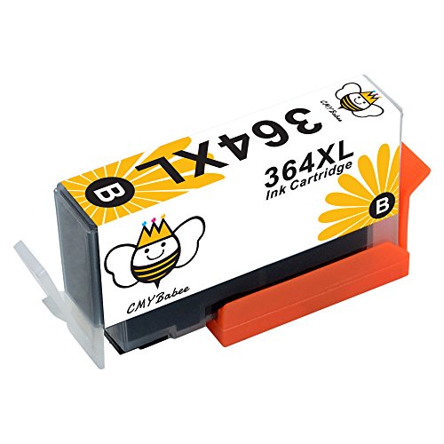 CMYBabee 5er Pack Hohe Ausbeute Ersatz für Epson tintenpatronen 364 XL druckerpatronen 364XL Mit neuem Chip Combo Pack Kompatibel für HP Deskjet 3524 3070A 3520 3522 Photosmart 7510 7520 5510 5510 6510 6520 5511 5512 5514 5515 5520 5522 5524 6512 6515 7515 B8550 B8558 B110c B010a C5370 C5383 C5388 C6324 C6380 D5460 D7560 C310a C410a B209a B210a Drucker (2 Schwarz, 1 Blau, 1 Rot, 1 Gelb) Multi-Pack - 3
