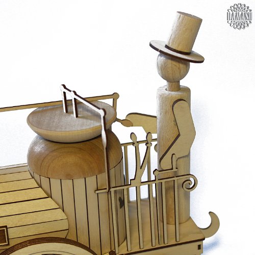 Preisvergleich Produktbild DAMASU BS_SAX151, Bausatz-Modellbau, Lokführer g / n