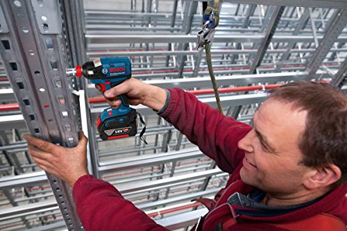 Bosch Professional GDX 18 V-EC Akku-Drehschlagschrauber, Wekzeugaufnahme: 1/4″ Innensechskant und 1/2″-Außenvierkant, 1,7 kg, Solo Version, L-BOXX, 1 Stück, 06019B9103 - 4