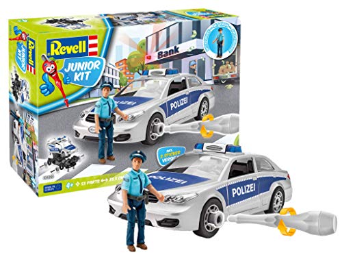 Revell Junior Kit- Jeu De Construction-Voiture De Police avec Figurine, 00820