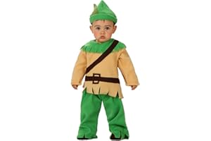 Atosa disfraz duende niño bebé robin hood 12 a 24 meses