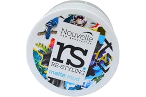 HAIR HAUS Nouvelle RS Matte Mud Modellierpaste starker Halt