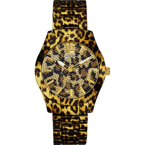 Guess -Orologio da Polso, Analogico Al quarzo, Acciaio INOX, Donna