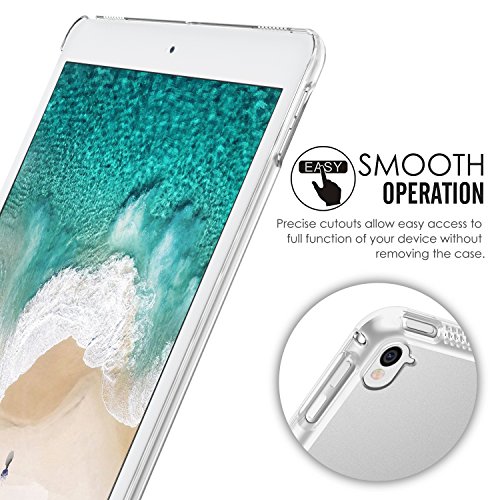 MoKo Hülle für Neu iPad Pro 12.9 2017 – Ultra Slim Translucent Hart Polycarbonate Schale Schutzhülle Case Cover für für Apple New iPad Pro 12.9 Zoll 2017 Tablet, Transparent (Auch für iPad Pro Offizielle Tastatur) - 2