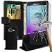 Produktbild Samsung Galaxy A3 2016 (A310) Black Farbe PU Lederetui Buch-Stil Handy Hülle mit Explosions- Splittersicher Hartglas & Eingabestift von Gadget Giant®
