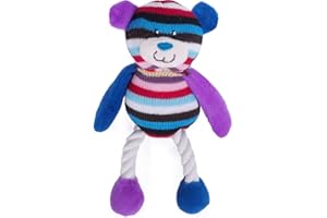 Rosewood Nounours Nicou Jouet en Peluche et Corde pour Chiens
