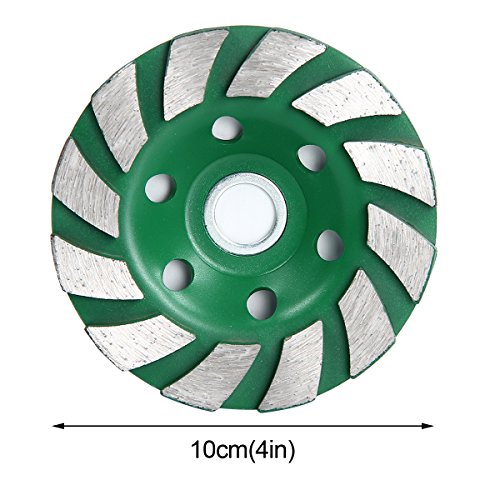 Latinaric 100mm Diamant Schleiftopf Beton Schalen Rad Disc Betonmauerstein Trennscheibe - 4